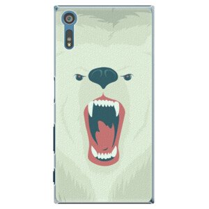 Plastové puzdro iSaprio - Angry Bear - Sony Xperia XZ