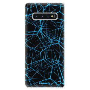 Odolné silikonové pouzdro iSaprio - Abstract Outlines 12 - Samsung Galaxy S10+