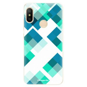 Odolné silikónové puzdro iSaprio - Abstract Squares 11 - Xiaomi Mi A2 Lite