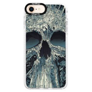 Silikónové púzdro Bumper iSaprio - Abstract Skull - iPhone 8