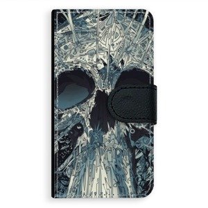 Univerzálne flipové puzdro iSaprio - Abstract Skull - Flip L