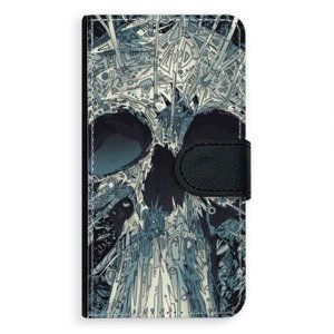 Univerzálne flipové puzdro iSaprio - Abstract Skull - Flip XL