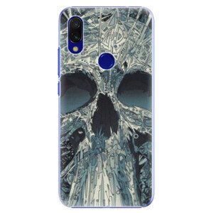 Plastové puzdro iSaprio - Abstract Skull - Xiaomi Redmi 7