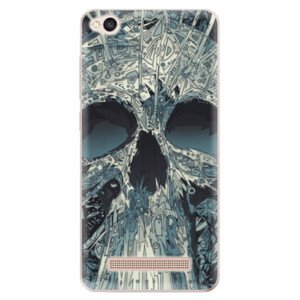 Odolné silikónové puzdro iSaprio - Abstract Skull - Xiaomi Redmi 4A