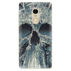 Odolné silikónové puzdro iSaprio - Abstract Skull - Xiaomi Redmi Note 4