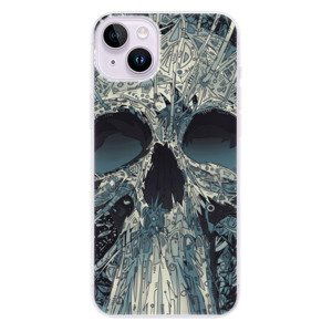 Odolné silikónové puzdro iSaprio - Abstract Skull - iPhone 14 Plus