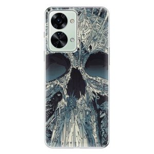 Odolné silikónové puzdro iSaprio - Abstract Skull - OnePlus Nord 2T 5G