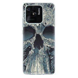 Odolné silikónové puzdro iSaprio - Abstract Skull - Xiaomi Redmi 10C