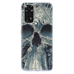 Odolné silikónové puzdro iSaprio - Abstract Skull - Xiaomi Redmi Note 11 / Note 11S