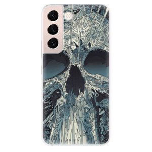 Odolné silikónové puzdro iSaprio - Abstract Skull - Samsung Galaxy S22 5G