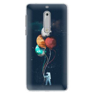 Plastové puzdro iSaprio - Balloons 02 - Nokia 5