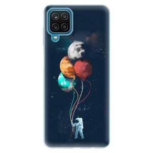 Odolné silikónové puzdro iSaprio - Balloons 02 - Samsung Galaxy A12