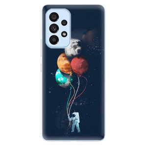 Odolné silikónové puzdro iSaprio - Balloons 02 - Samsung Galaxy A73 5G