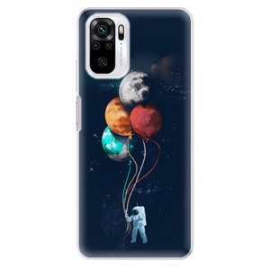 Odolné silikónové puzdro iSaprio - Balloons 02 - Xiaomi Redmi Note 10 / Note 10S