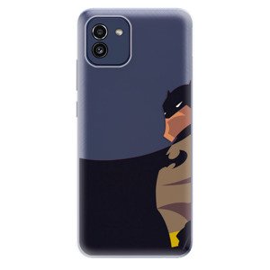 Odolné silikónové puzdro iSaprio - BaT Comics - Samsung Galaxy A03