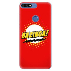 Silikónové puzdro iSaprio - Bazinga 01 - Huawei Honor 7C