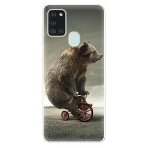 Odolné silikónové puzdro iSaprio - Bear 01 - Samsung Galaxy A21s