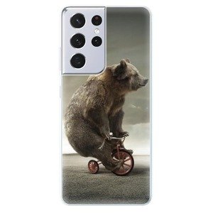 Odolné silikónové puzdro iSaprio - Bear 01 - Samsung Galaxy S21 Ultra