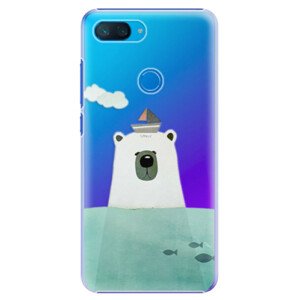 Plastové puzdro iSaprio - Bear With Boat - Xiaomi Mi 8 Lite