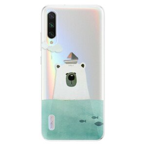 Odolné silikónové puzdro iSaprio - Bear With Boat - Xiaomi Mi A3