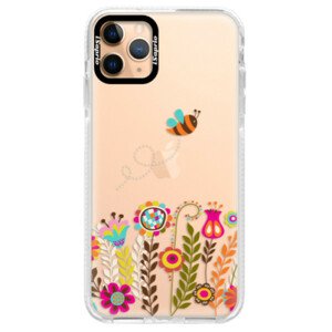 Silikónové puzdro Bumper iSaprio - Bee 01 - iPhone 11 Pro Max