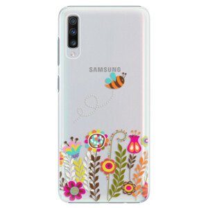 Plastové puzdro iSaprio - Bee 01 - Samsung Galaxy A70