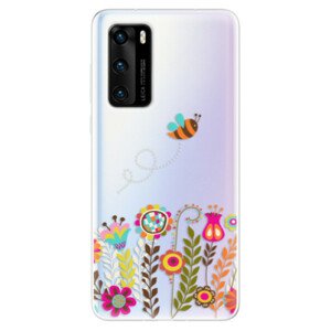 Odolné silikónové puzdro iSaprio - Bee 01 - Huawei P40