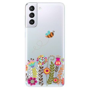 Odolné silikónové puzdro iSaprio - Bee 01 - Samsung Galaxy S21+