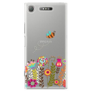 Plastové puzdro iSaprio - Bee 01 - Sony Xperia XZ1