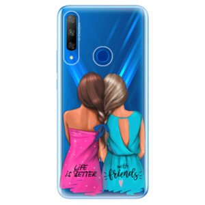 Odolné silikónové puzdro iSaprio - Best Friends - Huawei Honor 9X