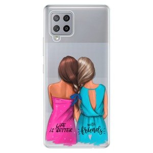 Odolné silikónové puzdro iSaprio - Best Friends - Samsung Galaxy A42