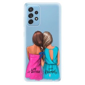 Odolné silikónové puzdro iSaprio - Best Friends - Samsung Galaxy A72