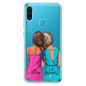 Odolné silikónové puzdro iSaprio - Best Friends - Samsung Galaxy M11