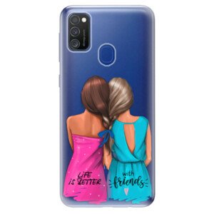 Odolné silikónové puzdro iSaprio - Best Friends - Samsung Galaxy M21