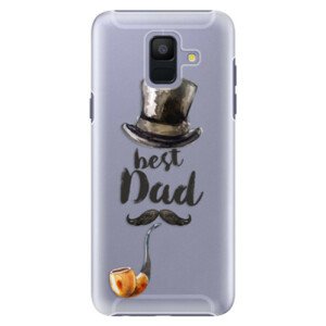 Plastové puzdro iSaprio - Best Dad - Samsung Galaxy A6