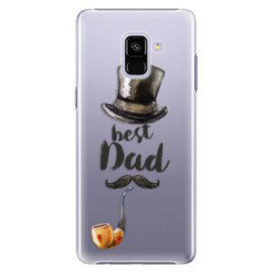Plastové puzdro iSaprio - Best Dad - Samsung Galaxy A8+