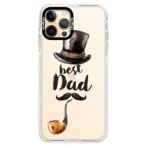 Silikónové puzdro Bumper iSaprio - Best Dad - iPhone 12 Pro Max