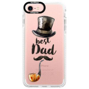 Silikónové púzdro Bumper iSaprio - Best Dad - iPhone 7