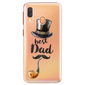 Plastové puzdro iSaprio - Best Dad - Samsung Galaxy A40