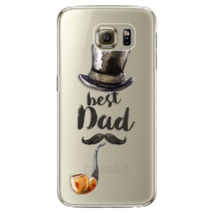 Plastové puzdro iSaprio - Best Dad - Samsung Galaxy S6 Edge