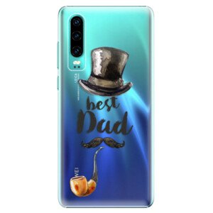 Plastové puzdro iSaprio - Best Dad - Huawei P30