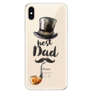 Silikónové puzdro iSaprio - Best Dad - iPhone XS Max