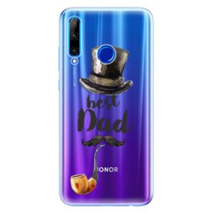 Odolné silikónové puzdro iSaprio - Best Dad - Huawei Honor 20 Lite