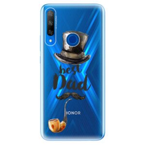 Odolné silikónové puzdro iSaprio - Best Dad - Huawei Honor 9X