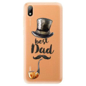 Odolné silikónové puzdro iSaprio - Best Dad - Huawei Y5 2019