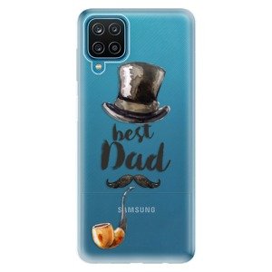 Odolné silikónové puzdro iSaprio - Best Dad - Samsung Galaxy A12