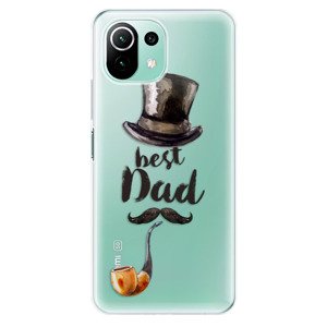 Odolné silikónové puzdro iSaprio - Best Dad - Xiaomi Mi 11 Lite