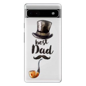 Odolné silikónové puzdro iSaprio - Best Dad - Google Pixel 6a 5G