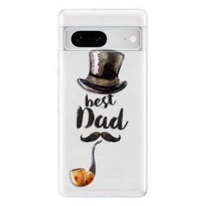 Odolné silikónové puzdro iSaprio - Best Dad - Google Pixel 7 5G