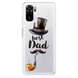 Odolné silikónové puzdro iSaprio - Best Dad - Xiaomi Redmi Note 10 / Note 10S